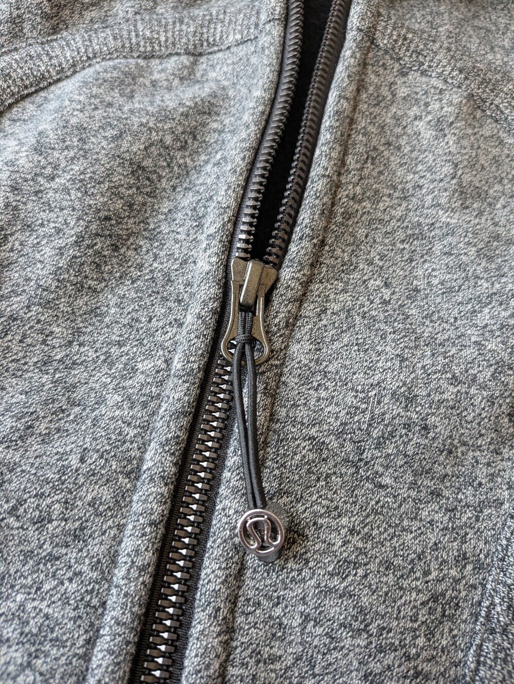 lululemon Dark Grey zip up scuba - Picture 4 of 4